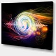 thumbnail image 2 of Design Art - Bright Wave Particle in Air on Black, 2 of 4