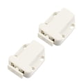thumbnail image 5 of KAKOWELY 2 Pcs Dispositif de Capture de Porte Autobloquant pour Armoire (Blanc), 2.72x"X1.67"X0.67 Pouces, 5 of 5