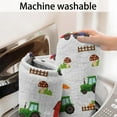 thumbnail image 4 of Cartoon Farm Vehicles Barns Gray Pattern Bathroom Rugs Mat,Non Slip Microfiber Bathroom Rug,Rubber Backing,Soft Bathroom Mats for Bathroom Floor,Tub and Shower,20x32in(50x80cm), 4 of 4