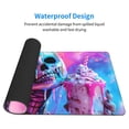 thumbnail image 3 of Xecao Neon Skull With Milkshake for Waterproof Mouse Pad - Extended Contour Mouse Mat, Large Gaming Mousepad Laptop Keyboard Mat with Non-Slip Rubber Base, 3 of 8