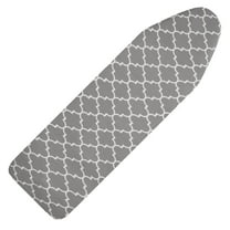 AMQTSLM Ironing Board Cover and Pad, Resist Scorching and Staining Thick Replacement Cover, Fit Standard Boards 54"x15", Lantern Flower