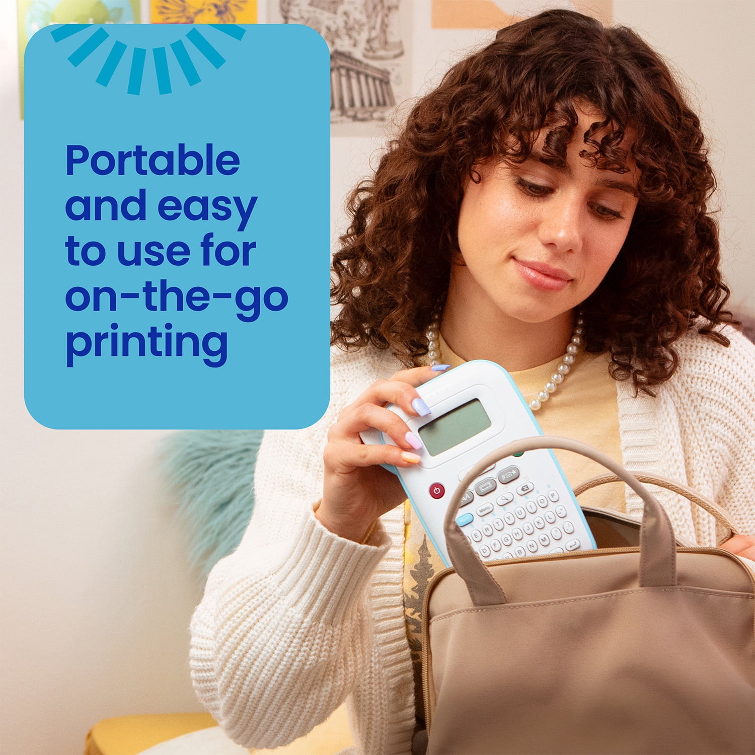 Brother P-touch Personal Handheld Label Maker PT-N10