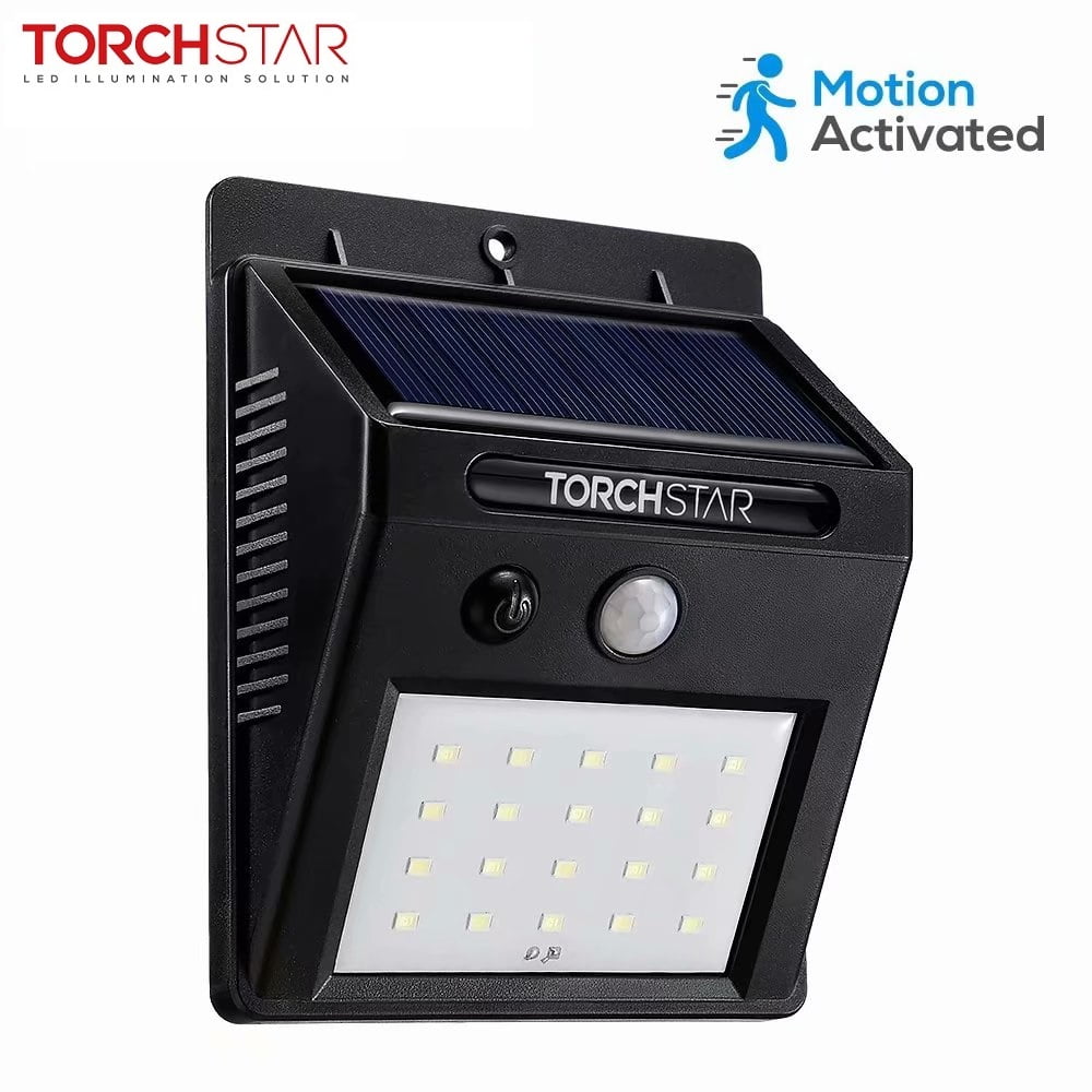 Led Outdoor Solar Motion Lights Wireless Wall