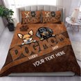 thumbnail image 1 of Set de Ropa de Cama Personalizada Mamá Perro, Regalo Personalizado para Amantes de los Perros, Papá Perro,, 1 of 2