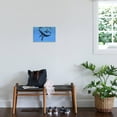 thumbnail image 3 of Art.com A Humpback Whale Calf Swims around its Mother in the Ocean Stretched Canvas Print Wall Art, 18" x 12", 3 of 4