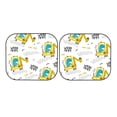 thumbnail image 7 of Haiem Dinosaur On Excavator Windshield Sun Shade: Universal Foldable 2-Piece Car Front Window Sunshade - Blocks Uv Rays, And Reduces Heat,Essential Car Accessory Small, 7 of 7