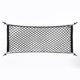 thumbnail image 1 of Bolsa de almacenamiento de coche de nylon de plástico negro de 90x40cm, bolsa de gancho para organizador de equipaje de red de carga trasera para camión Feliz Sencillez, 1 of 5