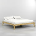 thumbnail image 4 of Chalipa 14” King Bed Frame - Wood Platform Bed - Wood Slat Support - No Box Spring Needed - Easy Assembly - Minimalist & Modern Style, Natural, 4 of 7