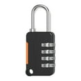 thumbnail image 2 of Joernso Password Lock Anti-theft Safe Mini Luggage Dial Digits Combination Padlock for Backpack, 2 of 8