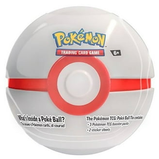 Pokemon Level Ball Pokeball Tin Set, 3 Booster Packs, Coin, 2021