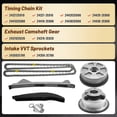 thumbnail image 3 of Kit de cadena de distribución con piñón de árbol de levas VVT para Hyundai Elantra 2017-2020, Kona 2, 3 of 7
