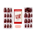 thumbnail image 3 of KISS imPRESS Limited Edition Holiday Medium Almond Press-On Nails, Burgundy, 30 Pieces, 3 of 10