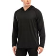 thumbnail image 2 of SHCKE Men's Sport Hooded Shirt Quick Dry Running Long Sleeve Gym Muscle Bodybuilding Hoodies, 2 of 6
