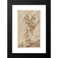 thumbnail image 2 of Anonymous 11x14 Black Modern Framed Museum Art Print Titled - Saint Michael Vanquishing The&nbsp;Devil, 2 of 5