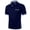 F160-Navy, variant on FYDUU Men's Vintage Polo Shirts Men Spring Summer Fashion Loose Lapel Printed Short Sleeve T Shirts Polo Shirt Top Polo Shirts Stylish Tops