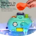 thumbnail image 2 of Whale Waterfall Toy Flowing Fun Water Spray Toy Bath Water Toy Shower Wall Toy, 2 of 10