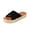 Black, variant on Women's Cross Platform Wedge Sandals Open Toe Espadrille Heels Sandals for Casual Summer Slide Shoes, Yellow, 37