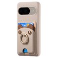 thumbnail image 2 of Étui pour FOXDOCK Google Pixel 9 Pro, Cuir, Anneau Ourson, Porte-Cartes, 2 of 4