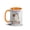 Spiderweb Ghost, variant on NH2 Creative Cute Halloween Ghost Coffee Mug, Orange Accent 15oz