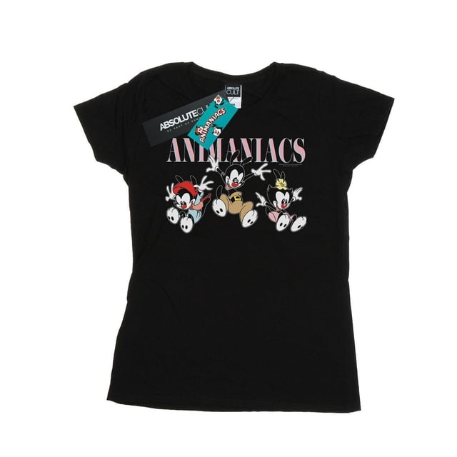 Animaniacs T-Shirt pour Femmes en Coton à Col Rond