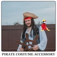 thumbnail image 3 of Lanzador loro en el hombro Adorable dibujos animados rellenos parrot para niños Pirata Accesorio de disfraces Juguete, 3 of 6