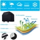 thumbnail image 3 of Cubierta para parrilla, cubierta impermeable para parrilla de barbacoa para exteriores, material resistente a los rayos UV y a la decoloración, resistente a todas las condiciones climáticas, 3 of 7