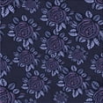 thumbnail image 1 of Ahgly Company Machine Washable Indoor Square Transitional Night Blue Area Rugs, 5' Square, 1 of 7