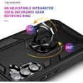 thumbnail image 4 of A14 Case for Samsung A14 5G Case Galaxy A14 Phone Case, Military Grade Protective A14 Cases Cover with Ring Magnetic Kickstand for Samsung Galaxy A14 5G - Black, 4 of 12