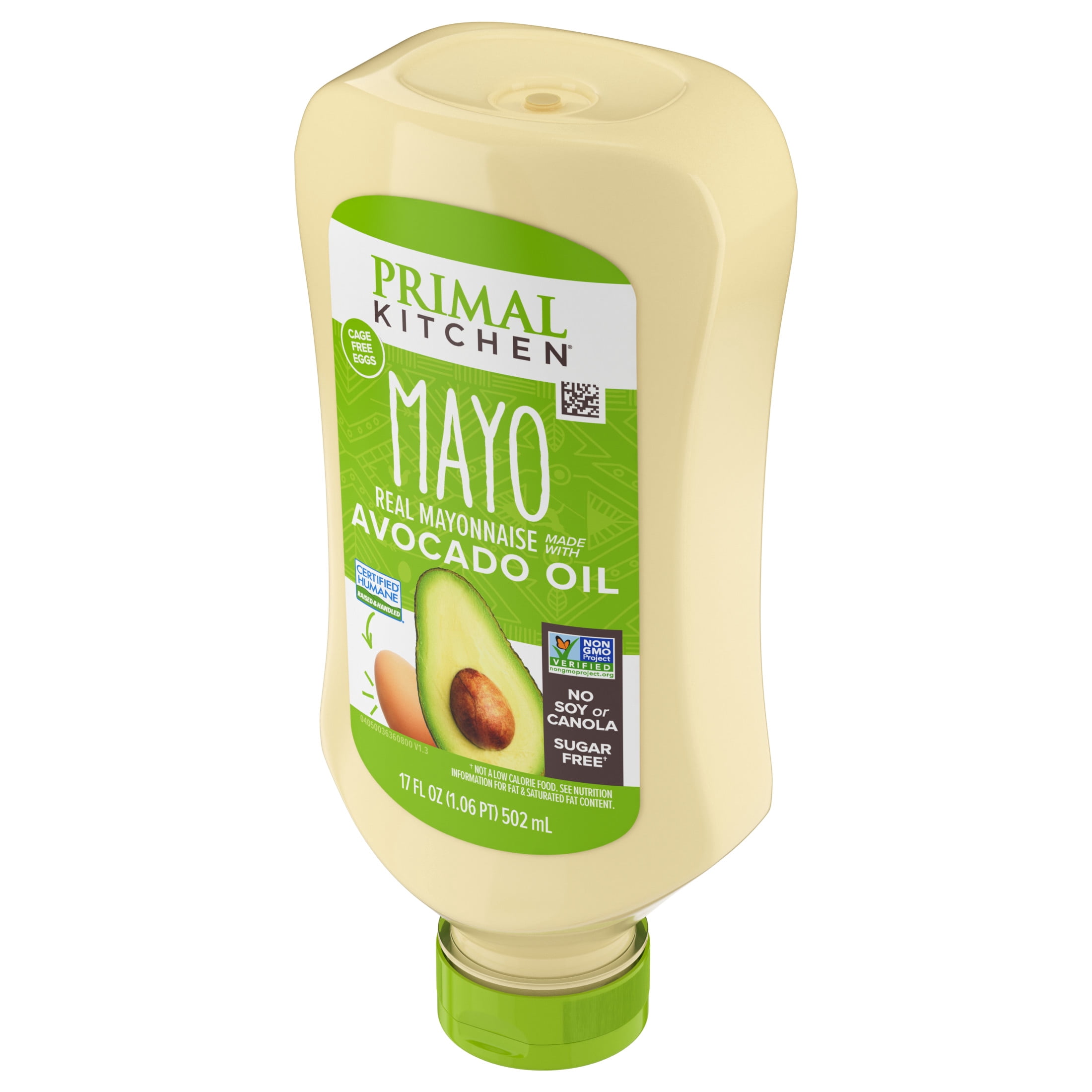 (6 pack) Primal Kitchen Squeeze Mayo Made with Avocado Oil 17 oz