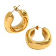 thumbnail image 1 of Hollow Squared Hoop Earring for Women Fashionable Charming Ear Dangler for Daily Wear Trip Party, 1 of 5