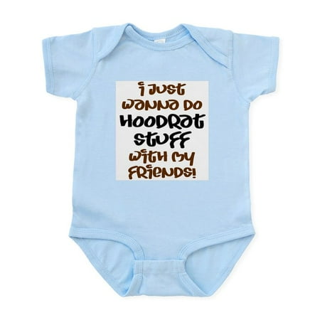 

CafePress - Hoodrat_2 Body Suit - Baby Light Bodysuit Size Newborn - 24 Months