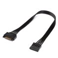 thumbnail image 5 of 15 Pin Power Extension Cable Male to Female Cable Power Cable Extension Extender Cable Adapter for Hard Drives, 5 of 8