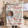 thumbnail image 2 of Custom Photo Memorial A Hug From Heaven - Personalized Photo Blanket -, 2 of 10