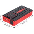 thumbnail image 6 of Queroig Car Jump Starter, 49800mAh Portable Charger Power Bank, Auto 12V Auto Battery Booster Pack with Smart Clamp Cables, USB Charge, LED Flashlight Jump Box Portable, 6 of 8