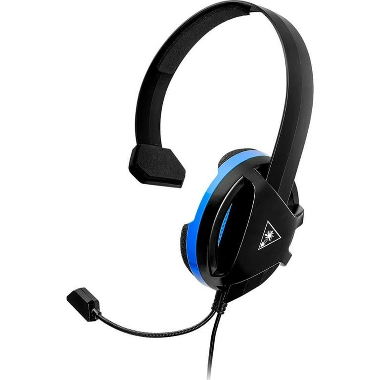 Bonde Bunke af upassende Turtle Beach Recon Chat PlayStation Headset – PS5, PS4, Xbox Series X, Xbox  Series S, Xbox One, Nintendo Switch, Mobile, & PC with 3.5mm – Glasses  Friendly, High-Sensitivity Mic - Black - Walmart.com