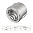thumbnail image 5 of Unique Bargains Bouchon de Tuyau Fileté Femelle en Acier Inoxydable 304 1/4 NPT, 5 of 5