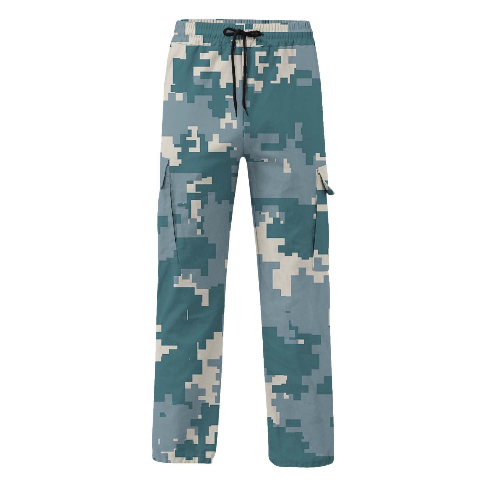 パンツ HEAD GOONIE camouflage cargo pants Camo Cargo Zip Pants for Women