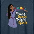 thumbnail image 3 of Disney Wish - Strong Heart Bright Spirit - Women's Lightweight French Terry Long Sleeve Shirt, 3 of 5