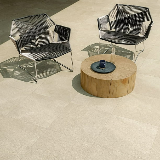Bond Tile Roosevelt Park 24 in. x 24 in. Matte Porcelain Paver Floor