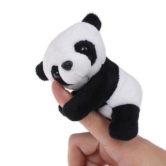 Plush Panda Clip Small Stuffed Animal Curtain Clip Bookmark Notes Souvenir Toys