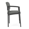 thumbnail image 4 of Lenox Steel Reception Waiting Room Hip Chair / Charcoal Steel / Light Gray, 4 of 5