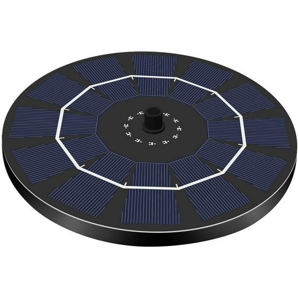 Solar Fountain,Swimming Pools Fountain, Suitable for Bird Tanks, Ponds, Swimming Pools, Fish
