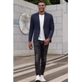 thumbnail image 5 of COOFANDY Mens Casual Blazer Cotton Sport Coat Regular Fit Suit Jacket Two Button Blazer Jacket, 5 of 5