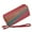Red 2, variant on KEUSN Double Zipper Wallet Ladies Long Large Capacity Clutch Double Layer Wallet Splicing Contrasting Color Change Mobile Phone Bag