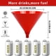 thumbnail image 4 of Inteprter Embudo imprescindible para bongs de cerveza con válvula de sellado para una diversión sin fin en juegos de beber cerveza durante las Kits de decoración para fiestas, 4 of 6