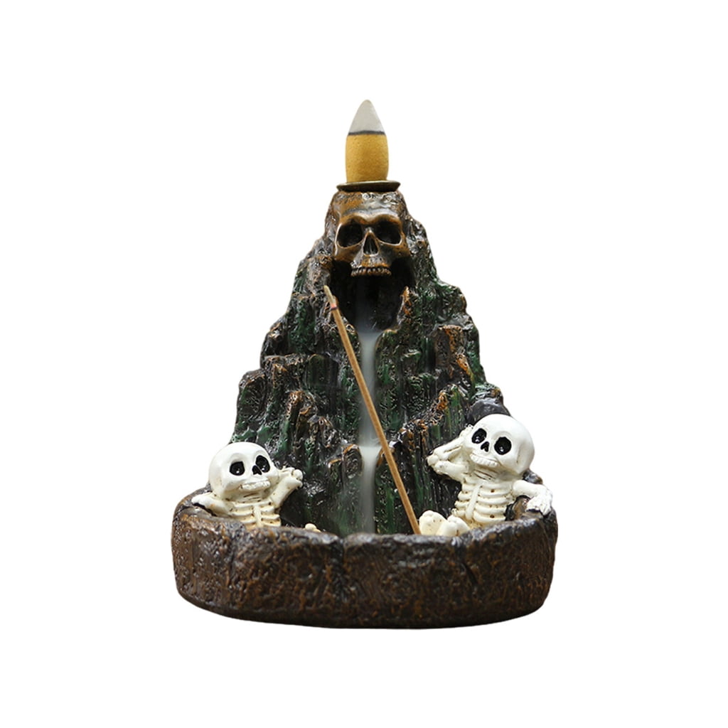 BQBQERT Backflow Incenses Burners Indoor Fume Waterfall Incenses Holder Creative Incenses Burners Aromatherapys Ornament