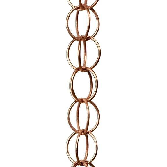 ACDANC Metal Rain Chain for Gutters Decorative Downspout Garden Rain Catcher