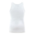 thumbnail image 3 of Camiseta Interior Hanes para Hombre, Cuello Redondo Algodón Blanco Value Pack 4 Piezas Talla G, 3 of 4