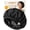 Black, variant on Yanibest Satin Lined Shower Cap for Women Reusable Waterproof, Frizz Free & Large Bath Cap with Soft Elastic Band, Luxury Hair Protection Caps (Green)