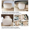 thumbnail image 4 of Almohada Cervical Ergonómica Ajustable con Espuma Suave, Reposacabezas Universal para Asientos de Vehículo, Soporte para Cuello para Conducir y Viajes Largos, 4 of 15